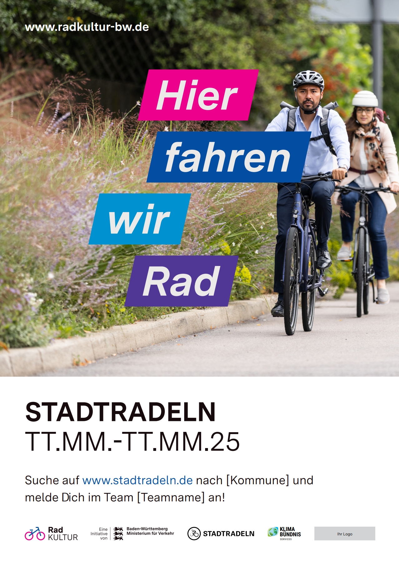 STADTRADELN Plakat Vorschau
